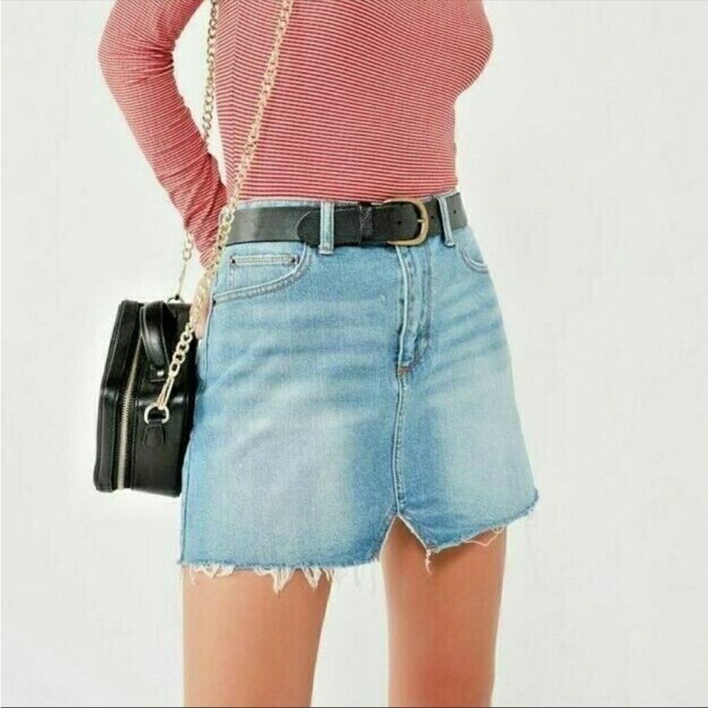 Bdg denim mini skirt 